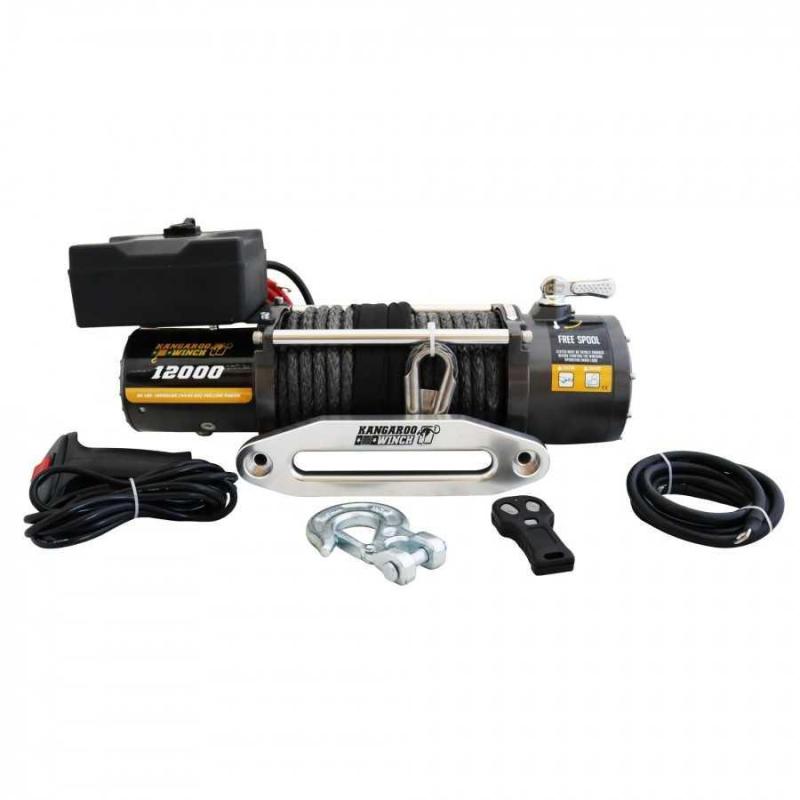 Автомобільна лебідка Kangaroowinch K12000 (5443 Кг) 12V Synthetic
