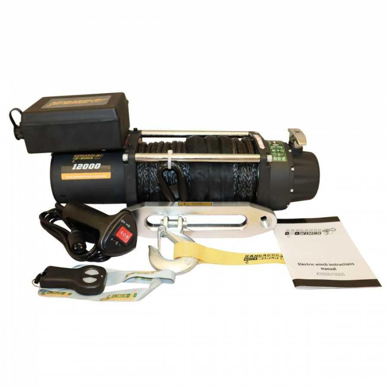 Автомобільна лебідка Kangaroowinch K13000 (5907 Кг) 24V Synthetic