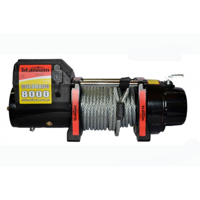 Автомобільна лебідка Titanium Winch COLORADO 8000 lbs (3630 Кг)