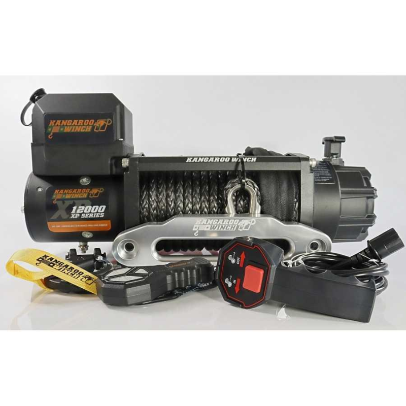 Автомобільна лебідка Kangaroowinch K12000XP-SR (5443 Кг) 12V з синтетичним тросом