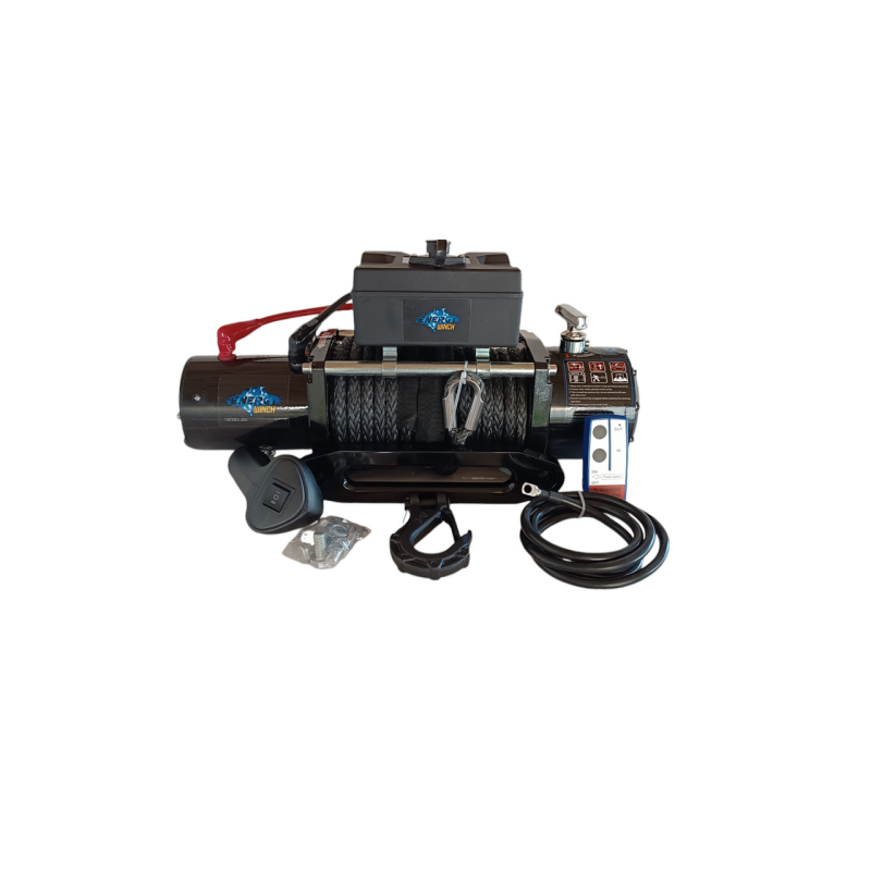 Автомобільна лебідка Energy winch 12000LBS (5443 Кг) 12V Synthetic