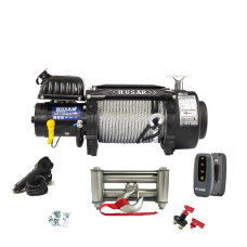 Лебідка електрична автомобільна Husar BST S 16500lbs 24V Lbs з металевим тросом