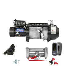 Лебідка електрична автомобільна Husar BST S 18000 lbs 24V Lbs (8165 кг) з металевим тросом