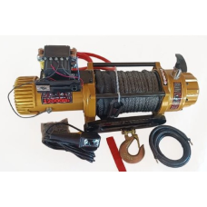 Лебідка електрична автомобільна GOLDENPOWER EWB75(5300кг) на синтетичному тросі
