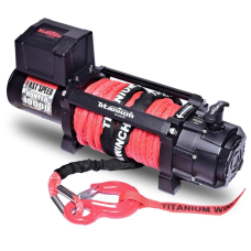 Автомобільна лебідка Titanium Winch Hunter 10000 Fast Speed (5900 Кг) Synthetic
